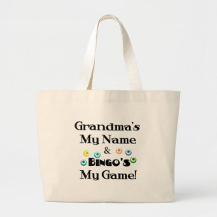 Grand Tote Bag Grand-maman et bingo-test