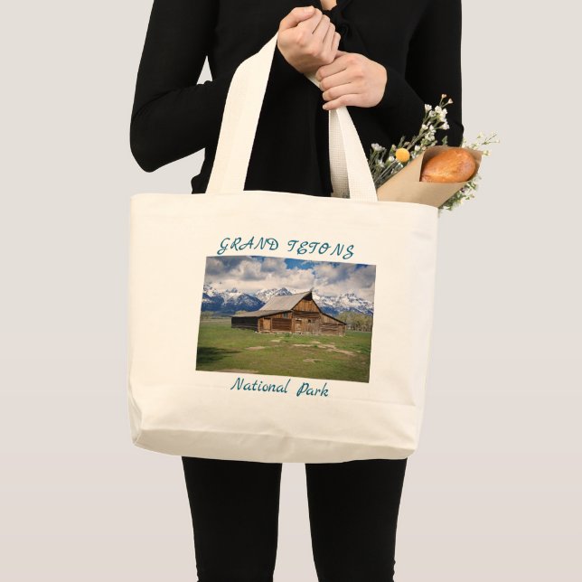 Grand Tote Bag Grand Tétons (Devant (produit))