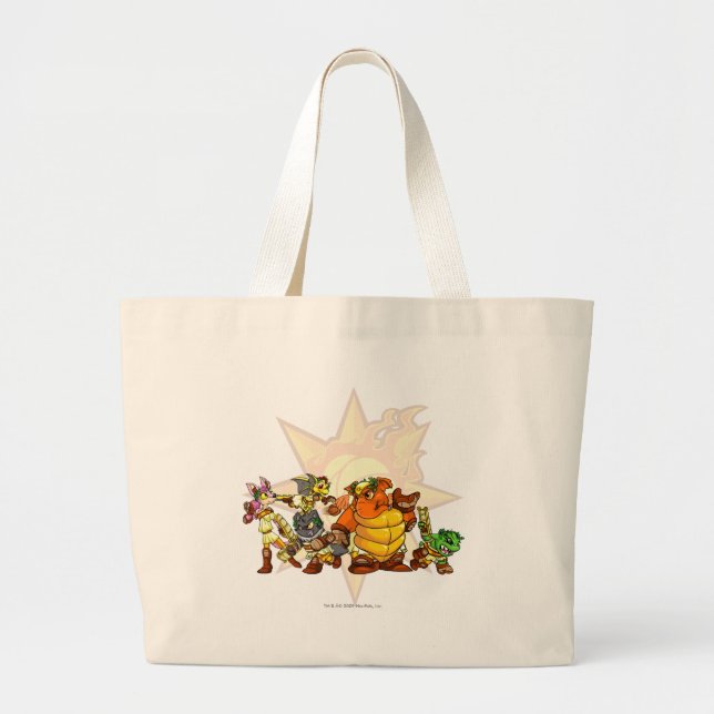 Grand Tote Bag Groupe d'Altador d'équipe (Devant)
