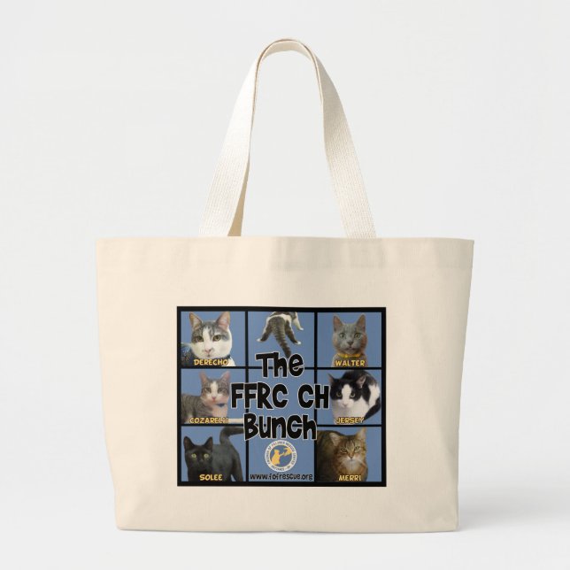 Grand Tote Bag Groupe de FFRC ch (Devant)