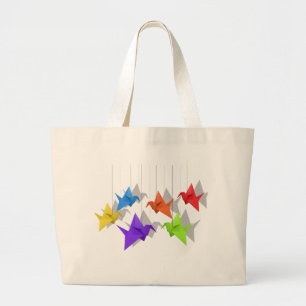 Grand Tote Bag Grues de papier