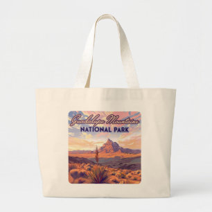 Grand Tote Bag Guadalupe Mountain National Park El Capitan Texas