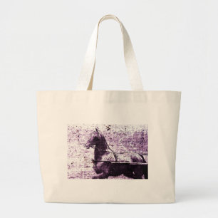 Grand Tote Bag Hackey Cracky Art numérique