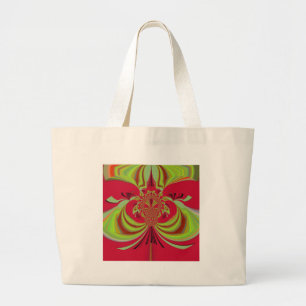 Grand Tote Bag Hakuna Matata red yellow design