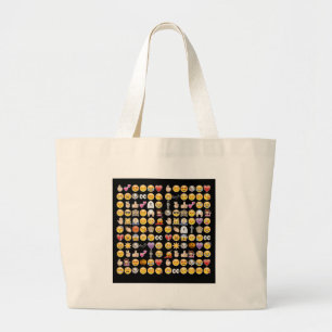 Grand Tote Bag halloween emoji