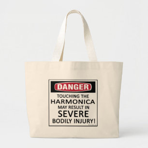 Grand Tote Bag Harmonica de danger