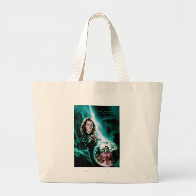 Grand Tote Bag Hermione Granger et le professeur Umbridge (Devant)