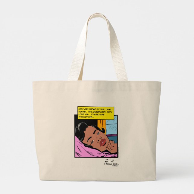 Grand Tote Bag Heures solitaires Réflexion Romance de la Saint-Va (Dos)