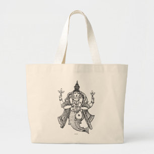 Grand Tote Bag Hindouisme : Vishnu