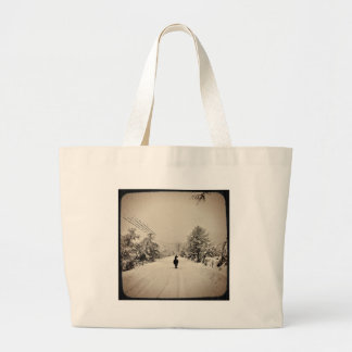 Grand Tote Bag hiver de lama