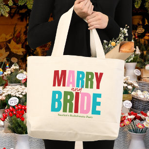Grand Tote Bag Hiver Merry & Bride Squad Enterrement de Vie de Je