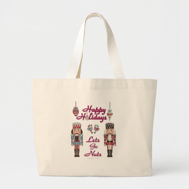 Grand Tote Bag Holiday Nutcracker (Devant)