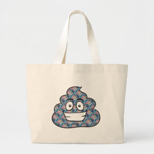 Grand Tote Bag hologramme émoji