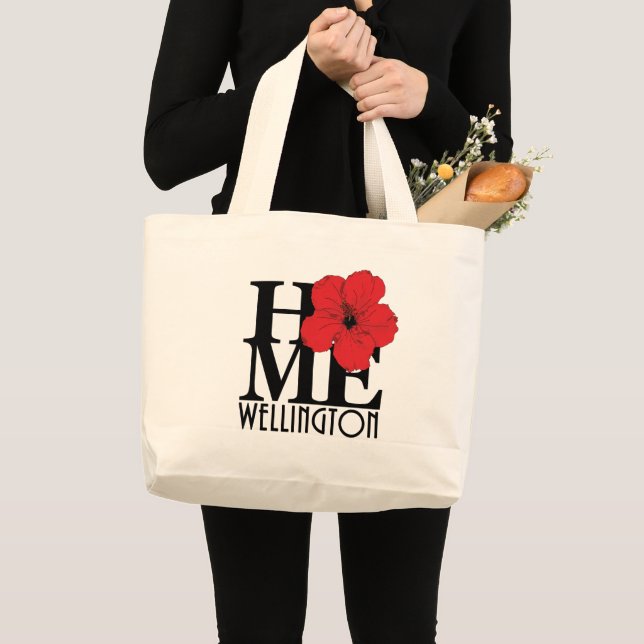 Grand Tote Bag HOME Wellington (Devant (produit))