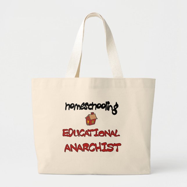 Grand Tote Bag homeschooling (Devant)