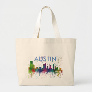 GRAND TOTE BAG HORIZON D'AUSTIN LE TEXAS