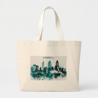 Grand Tote Bag Horizon de ville de Montréal