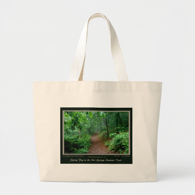 Grand Tote Bag Hot Springs Mt Trail National Park Centennial Ed (Devant)