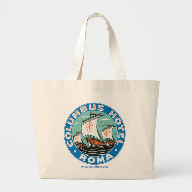 Grand Tote Bag Hôtel Columbus, Roma (Devant)