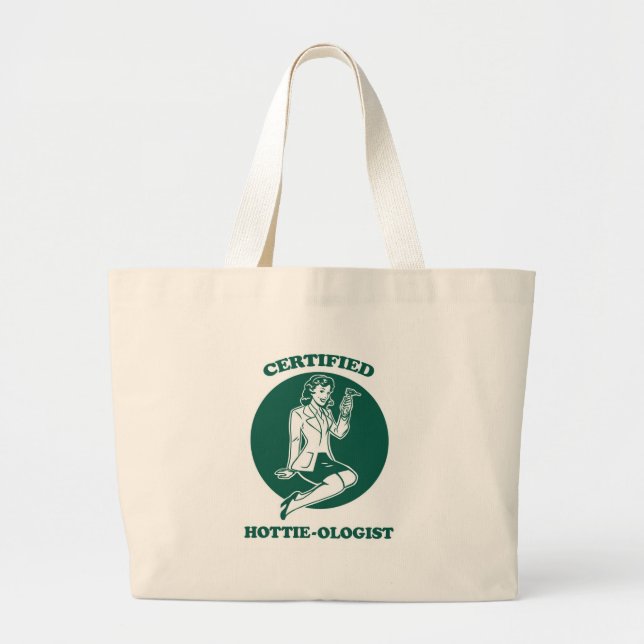 Grand Tote Bag Hottie-ologist certifié (Devant)