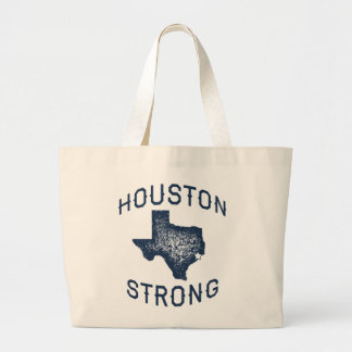 Grand Tote Bag Houston fort - soulagement d'inondation de Harvey