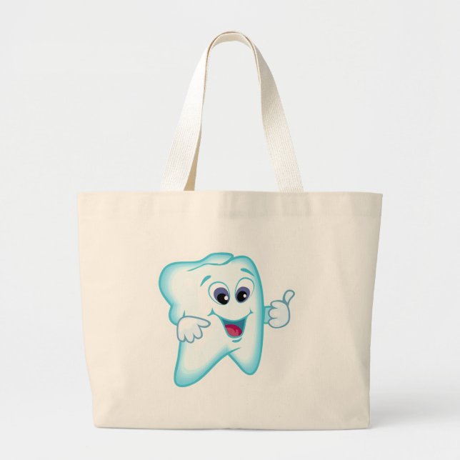Grand Tote Bag Hygiéniste dentaire (Devant)