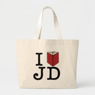 Grand Tote Bag I coeur JD