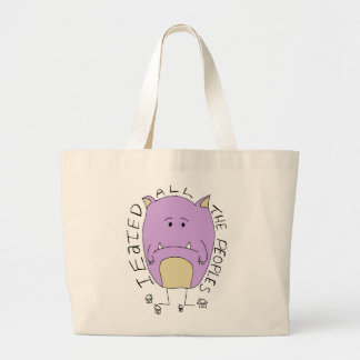 Grand Tote Bag I Eated tous les peuples