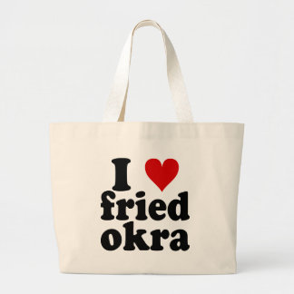 Grand Tote Bag I gombo frit par coeur