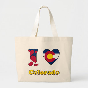 Grand Tote Bag I love Colorado