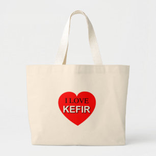 Grand Tote Bag I Love Kefir