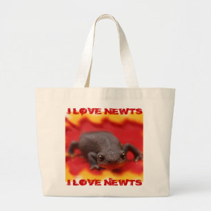 Grand Tote Bag I Love Newts Handbag