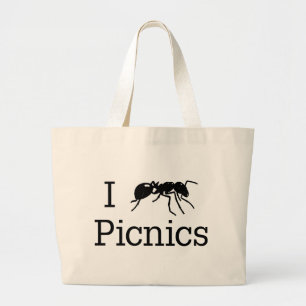 Grand Tote Bag I pique-niques de fourmi