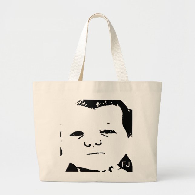 Grand Tote Bag Icône de FloraJ - Fourre-tout (Devant)