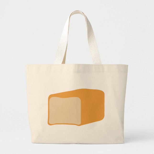 Grand Tote Bag icône Pain (Devant)