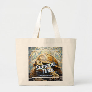 Grand Tote Bag Îles Galapagos Heure d'été