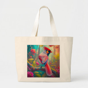Grand Tote Bag Imaginaire Birds Homme Cardinal