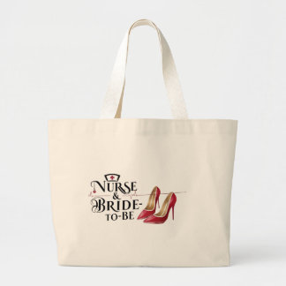 Grand Tote Bag Infirmière et future épouse