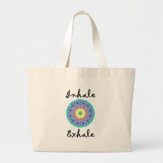 Grand Tote Bag inhalez exhalent