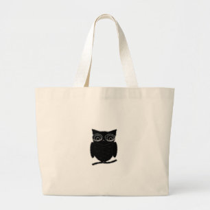 Grand Tote Bag Inkblot Owl