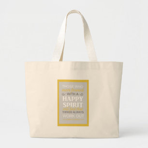 Grand Tote Bag inspirationnel gordon b hinckley