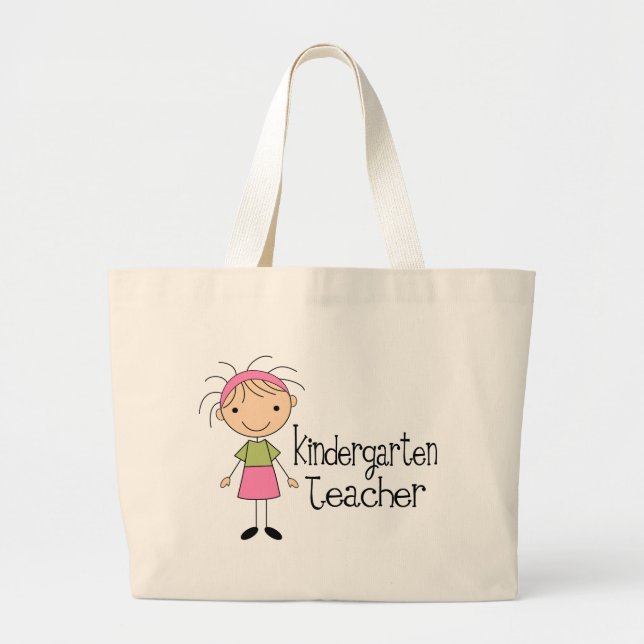 Grand Tote Bag Institutrice gardienne (Devant)