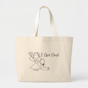 Grand Tote Bag J'ai obtenu un