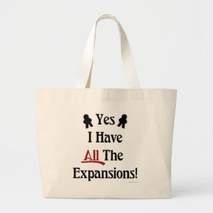 Grand Tote Bag J'ai tout le jeu d'extensions Transportez tout le