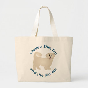 Grand Tote Bag J'Ai Un Tzu Chih