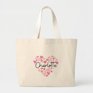 Grand Tote Bag J'aime Charlotte