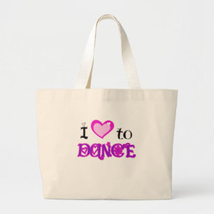Grand Tote Bag J'aime danser