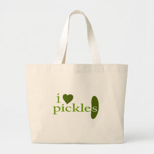 Grand Tote Bag J'aime des conserves au vinaigre