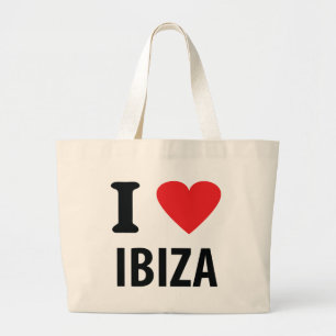 Grand Tote Bag J'aime Ibiza
