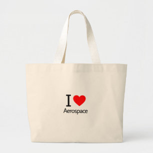 Grand Tote Bag J'aime l'aérospatiale